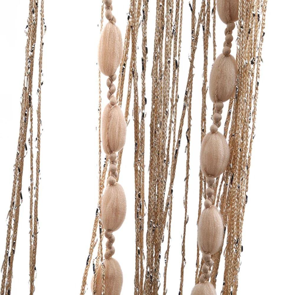 Дверная занавеска из бисера, дверная занавеска с кисточкой, оконная занавеска с кисточками, занавеска из бисера, домашний декор