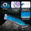 Рыболовная приманка Topwater Popper 7.2CM 9.4GWobbler Искусственные жесткие приманки для морского соленого окуня, тунца, наживка