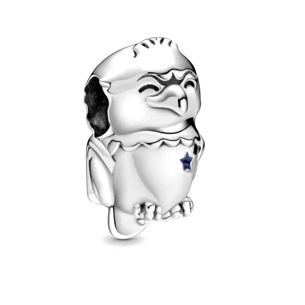 925 Серебряная Ласточка Попугай Лягушка Стрекоза Подвеска Шарм Браслет Женские Модные Украшения Подарок