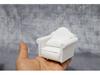 1:12 Dollhouse Miniature White Sofa 3-Piece Set with Cushions