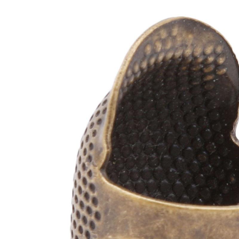 Retro Sewing Thimble Finger Protector Sleeve Tool Accessories