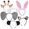 Animal Headband ZERONOWA с ушами для костюма на Хэллоуин, (Тип А)