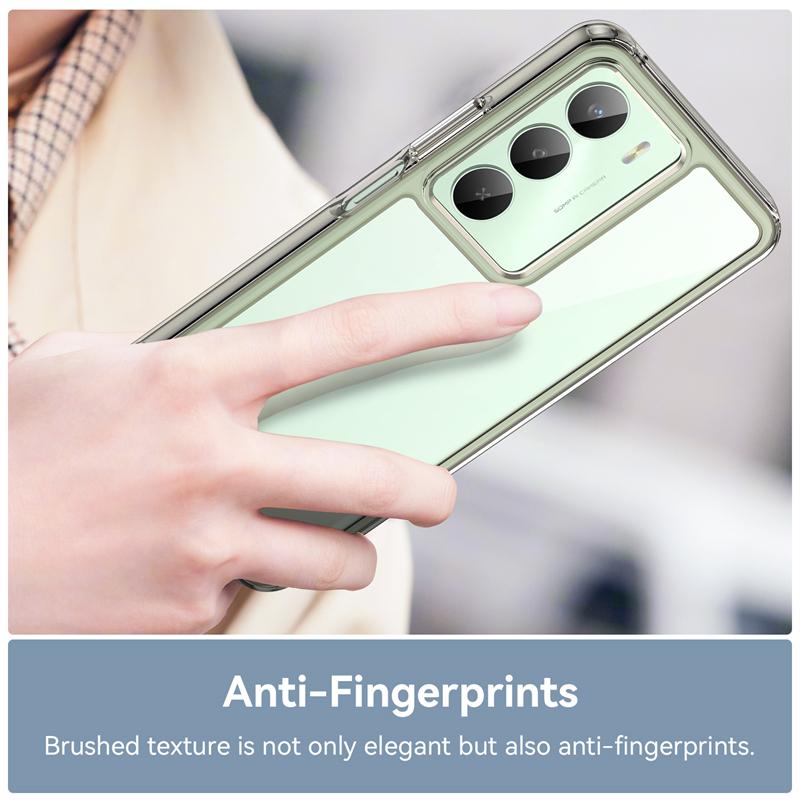 Transparent Phone Case For Realme 14x Case Anti-knock Silicone Colorful Clear Back Cover Realme 14x Case For Realme 14x Global