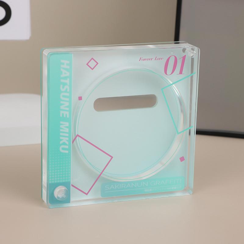 Цветной значок-дисплей, орнамент, акриловый значок серии CD, кирпичный дисплей, милый, полезный, стенд для значков, поклонники, преследующие его