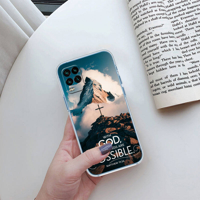 MH21 Bible verse Jesus Case for Motorola E7 G6 G7 G8 G9 Plus Power Play G10 G20 G04 E30 E40 E22 E20 E13 E15 G22 G23 G05 G75 G35 G55