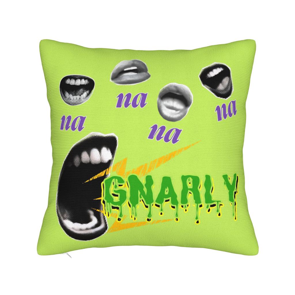 Katseye Merch Sad Square Pillow Case Polyester Cushions For Sofa Pop Music 45*45Cm Cushion Covers