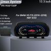 12.3inch Car LCD Dashboard Instrumen Digital Instrument Cluster Dashboard Screen For BMW X5 F15 (2014-2018) NBT EVO LINUX System