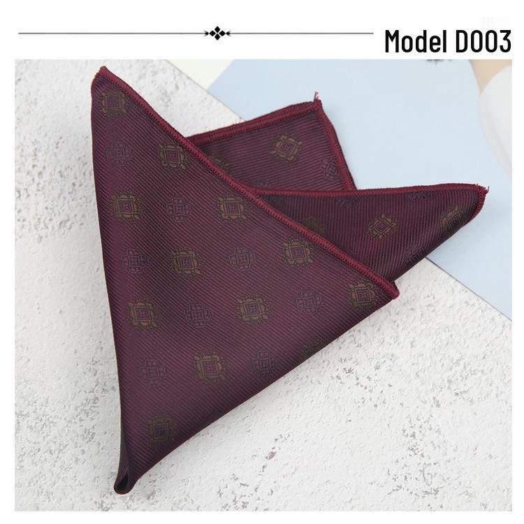 Ретро Корейский Стиль Многоцветный Костюмный Платок - Аксессуары Джентльмена