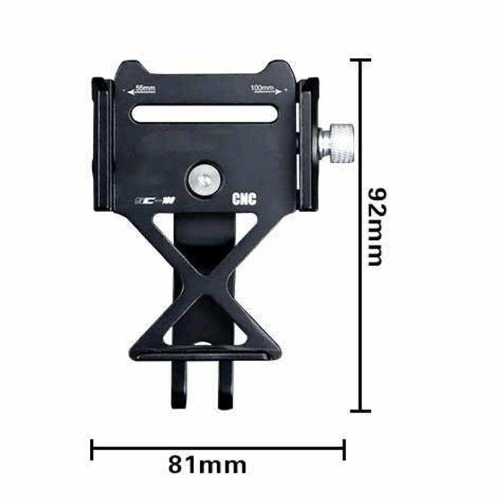 Aluminum Alloy Bike Stem Phone Stand for 4.2‑6.8 inch cell phones Cycling Equipment