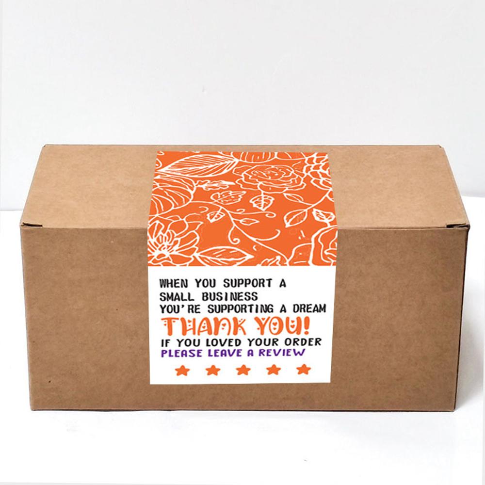 School Notebook Funny Stickers Flowers Thank You Decoration X019