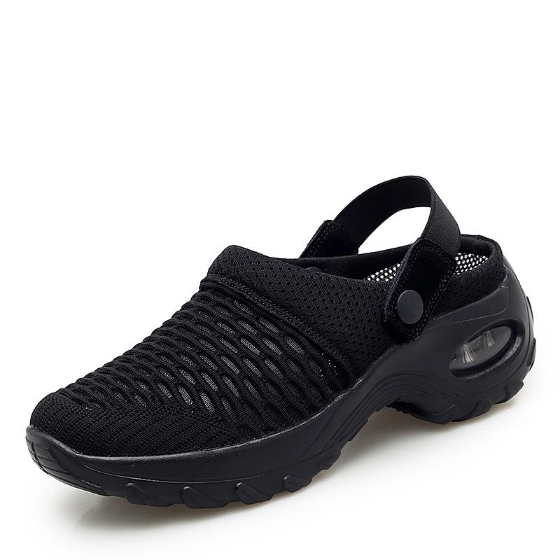Women Shoes Summer Breathable Mesh Hole Sandals Tide Casual Women Shoes Hollow Slippers Air Cushion Shoes