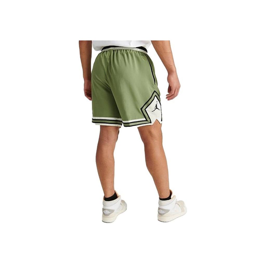 Jordan Спортивные шорты Dri-FIT Sport с контрастными ремешками, мужские шорты оливкового цвета FB7580-340