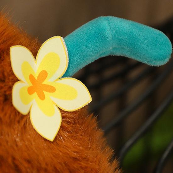 Плюшевая обезьянка, милая игрушка со съемной головой и лицом, мягкая пушистая игрушка из полипропилена, хлопка, плюшевые игрушки для детей