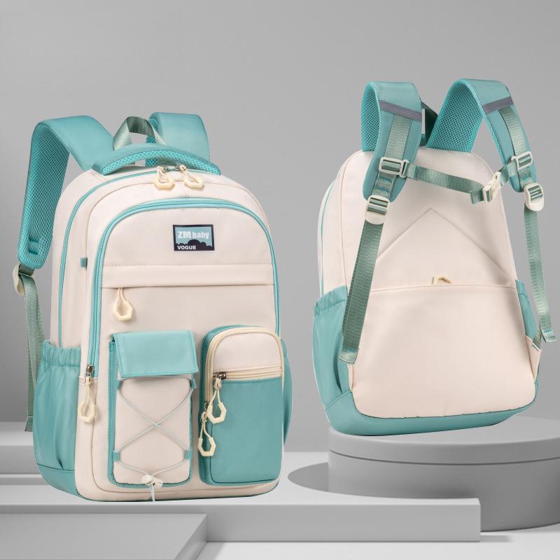 Large-capacity Ultra-light Casual Bag for Middle School and High School Girls To Reduce Burden and Protect The Spine