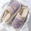 2024 New Women's and Men's Non-Slip Plush Cotton Slippers - Thick Sole, Indoor/Outdoor Wear, Warm & Cozy