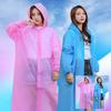 Модный топ унисекс, водонепроницаемый, с капюшоном, на шнуровке, на открытом воздухе, для путешествий, плащ, куртка, дождевик
