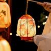 Good Luck New Year Lantern Traditional Handheld Lantern Ancient Style Lantern  New Year Celebration