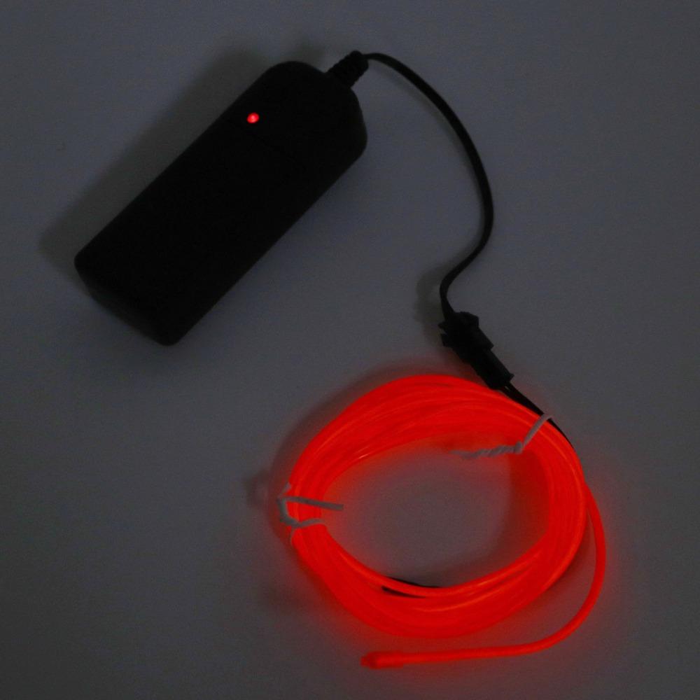 2 Pcs 5m LED Bicycle Frame Light Waterproof Neon Tube Rope Lights Frame Strip Light  DIY Decoration