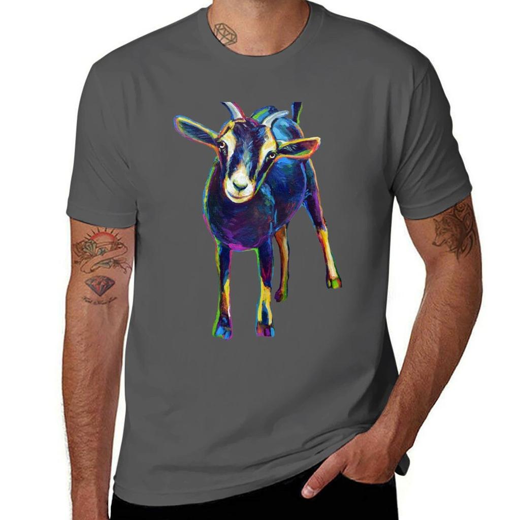 Gertie The Goat Star Of The Show Tshirt Basic Casual Short Sleeve Cotton Shirt