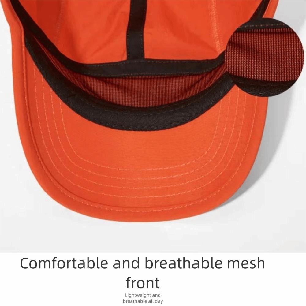 Breathable 5-Panel Cap Waterproof Quick-dry Hat Men Women Baseball Cap Outdoor Sports