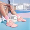 361 Big3 4.0 QUICK Амортизация Скользкая Устойчивость к истиранию Поддержка Низкие Баскетбольные кроссовки Унисекс Белый Красный 572321105-7