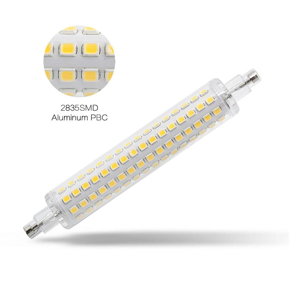 Светодиодная лампа R7S 78мм 118мм Прожекторная 2835 SMD Замена 60Вт 120Вт Галогенная 220В Лампа для Сада Улицы