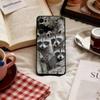 Cute Raccoon Phone Case For Samsung S25,S24,S21,S22,S23,S30,Ultra,S20,Plus,Fe,Soft Silicone Black Cover
