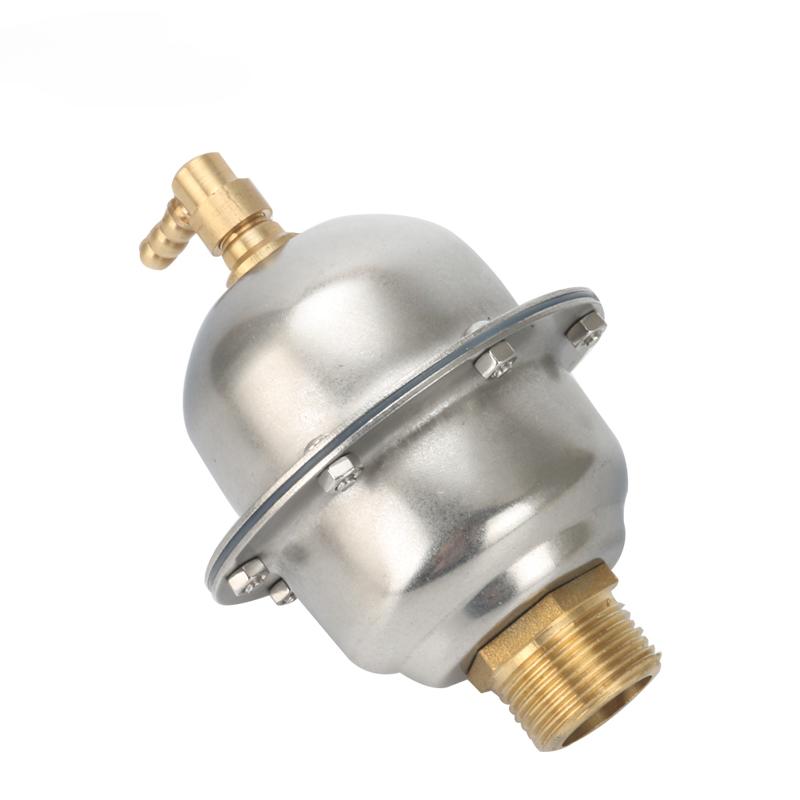DN15-25 1/2" 3/4" 1" BSP Наружная Резьба Латунь Нержавеющая Сталь 304 Автоматический Воздухоотводчик Предохранительный Сброс Клапан Сброса Давления Трубопровод Водяное Отопление