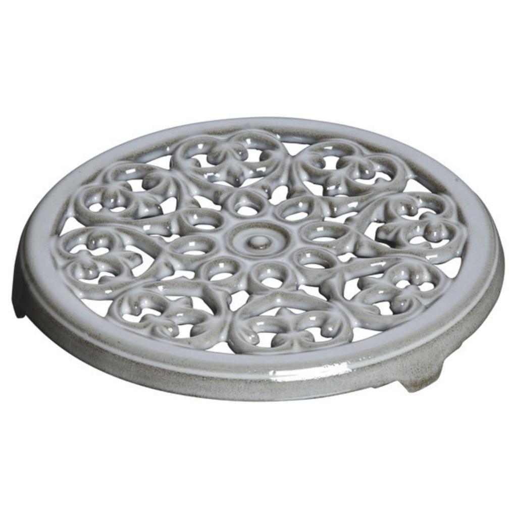 Staub Trivet Gray Pot Stand Japanese Accessory "Lily 23cm" [Authorized Product] 40509-608