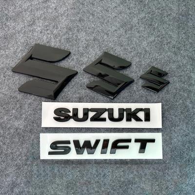4 шт. 5 шт. Suzuki Swift пластик передний задний автомобиль 3D наклейка на руль модифицированное letter decoration