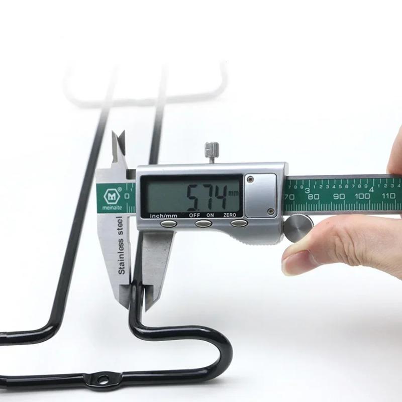 Wine Glasses Holder Bartender Stemware Hanging Rack Under Cabinet Stemware Organizer Glass Goblet Iron Rack Bar Tool Wine Rack