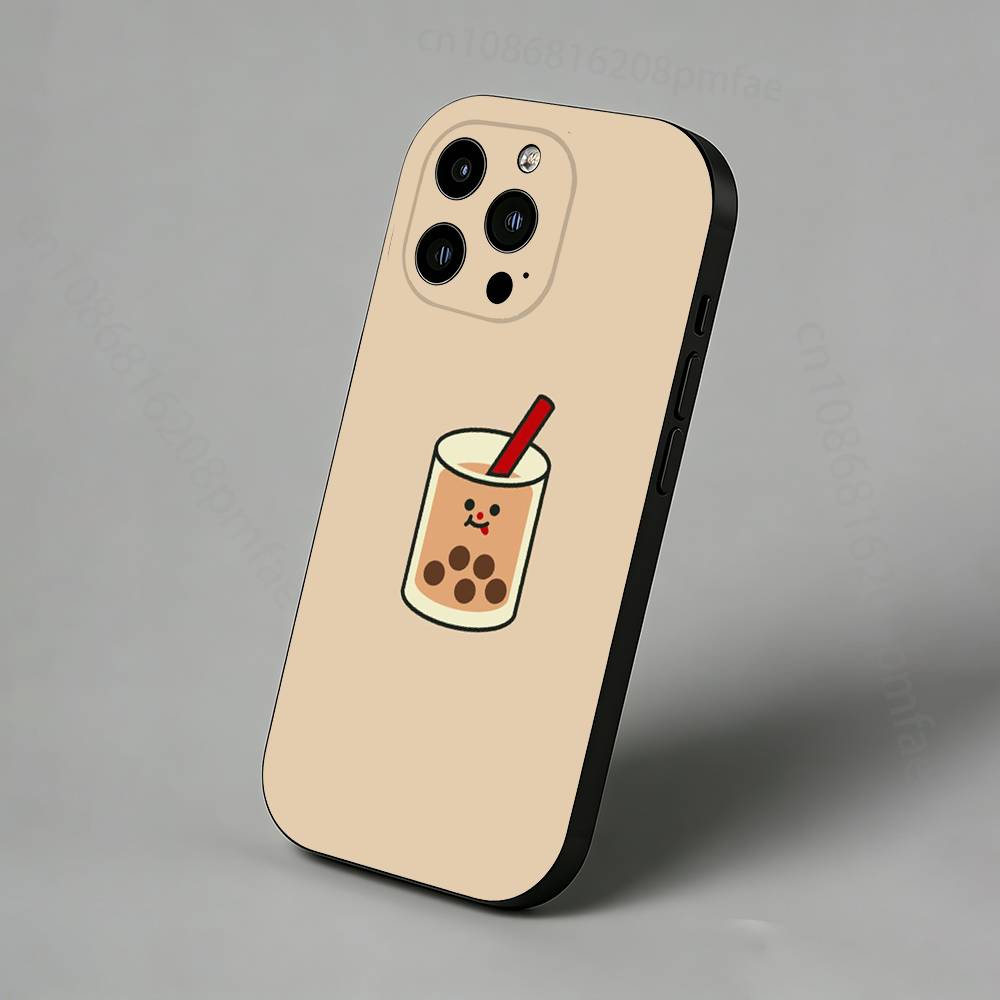 Kawaii Food Character Series iPhone Case For 17,16,15,14,13,12,11 Pro,Max,Plus,X,XS,XR,SE,Mini Back Protector Cover