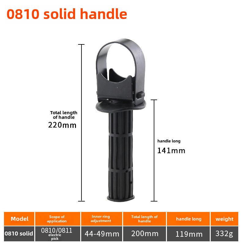 Electric Hammer & Drill Auxiliary Handle Set – Includes Impact Drill, Pistol Drill, Angle Grinder Auxiliary Handles – Power Tool Accessories