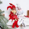 35 см Эльф Мальчик Куклы Игрушка С Маской Рождественская Елка Подвесные Украшения Висячие Украшения Домашний Декор Новогодние Подарки