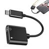 Адаптер для наушников USB C USB C на Aux Аудио Док-станция Кабель Шнур Планшет Быстрая Зарядка Адаптер Зарядного устройства Typec на 3,5 мм Адаптер