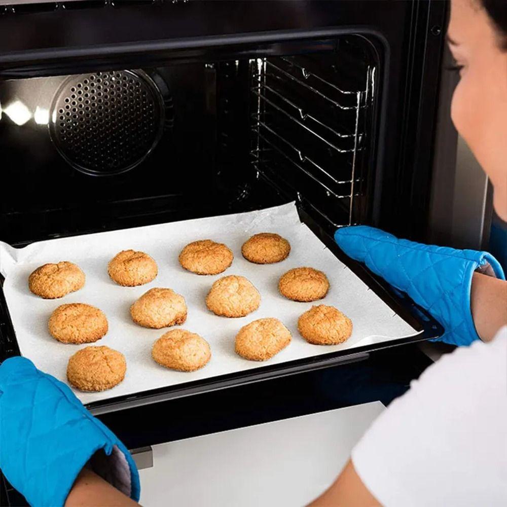 Бумажные вкладыши для аэрофритюрницы с антипригарным покрытием, одноразовая маслостойкая бумага, кухонные принадлежности, бумага для выпечки