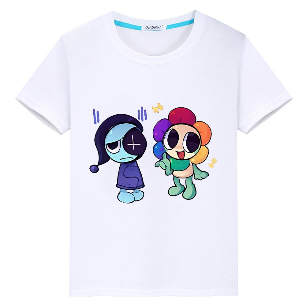 Футболка для мальчика 10 лет Dandys World принт мультфильм 100% хлопок аниме футболки топы короткая гордость футболка y2k цельный комплект одежда для девочек