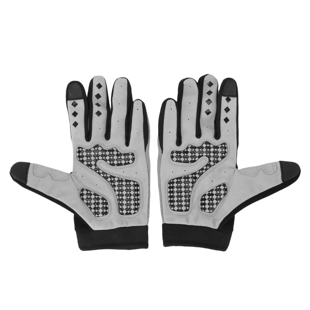Велоперчатки с полными пальцами, сенсорные, для горного велосипеда, для мужчин и женщин, мотоциклетные, для электросамоката, противоскользящие, амортизирующие