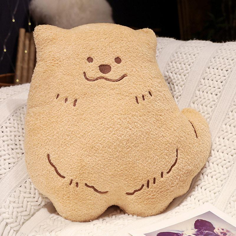Мультяшная подушка-собака, кукла-щенок, плюшевая игрушка, кукла для девочки, подушка для сна на диване, праздничный подарок