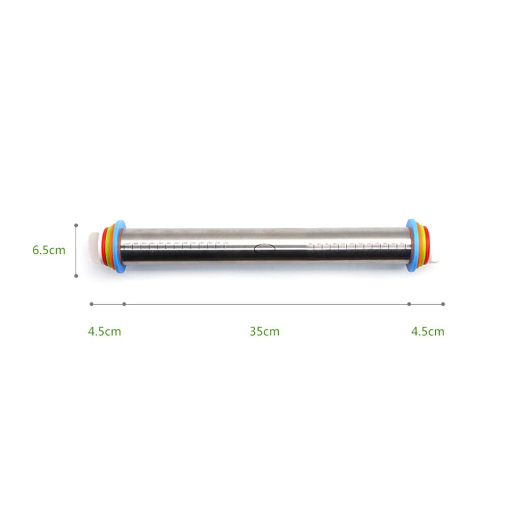 Регулируемая скалка помадка 44 см скалка торт ролик тесто скалка инструменты для выпечки