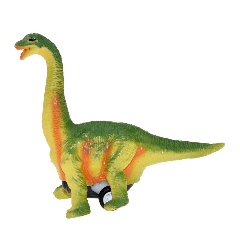 Dinosaur Toy Pull Back Car Friction Car Child Model Tyrannosaurus Triceratops Toy