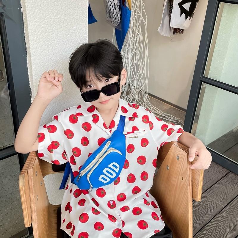 Модная детская повседневная наплечная сумка с цветным блочным дизайном и принтом букв для школы