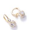 Loyi Crystal Ball Earrings: Elegant, Niche Design, Versatile Luxury Fashion for Women.