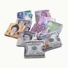 16 стилей, мужской кошелек, ультратонкий кошелек Billeteras Para Hombr, короткий кошелек с рисунком банкнот, унисекс, кошелек для монет, кошелек для женщин