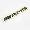 AAVF1 3D ABS Chrome Emblem Letters logo Car Trunk Badge Sticke For Mercedes Benz AMG W204 W205 W212 W213 X253 W163 W166 W167 W246 W222
