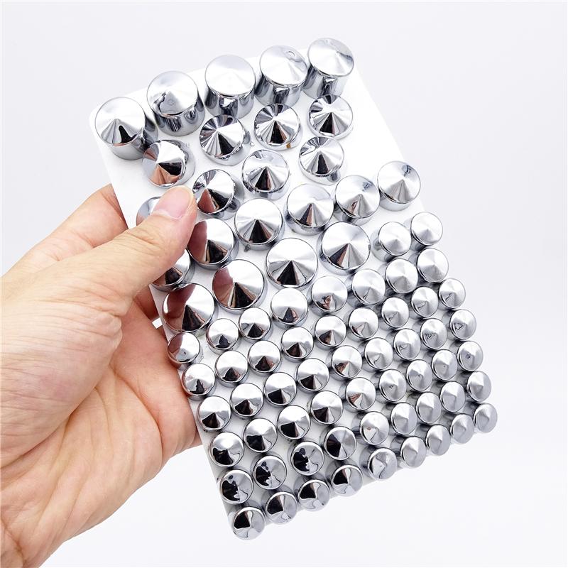 1 Set Motorcycle Screw Chrome Bolt Toppers Cover Caps Kit for Harley-Davidson Dyna Glide TWIN CAM 1991-2013 Motobike Accessories