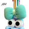 Cute Plush Ballpoint Pen Cartoon Multi-Color Gel Pens for Students Fun Refillable Journaling Writing Tool School Office Soft Grip