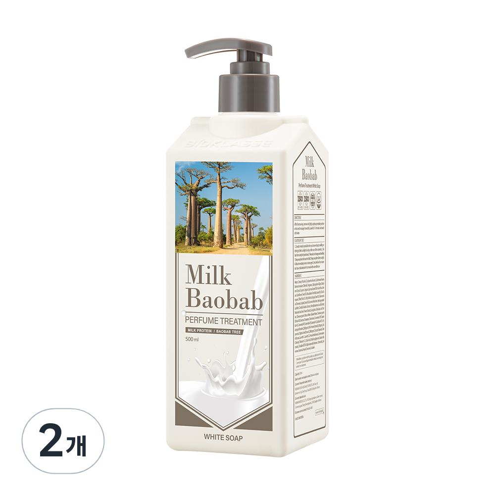 Парфюмированное белое мыло MILK BAOBAB 500мл