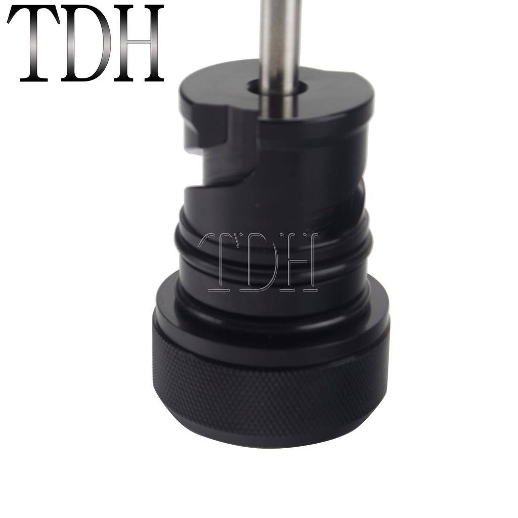Motorcycle Oil Dipstick Cap Temperature Gauge For Harley Softail Street Bob FXBB FXBBS Low Rider FXLR FXST Deluxe FLDE 2018-2021
