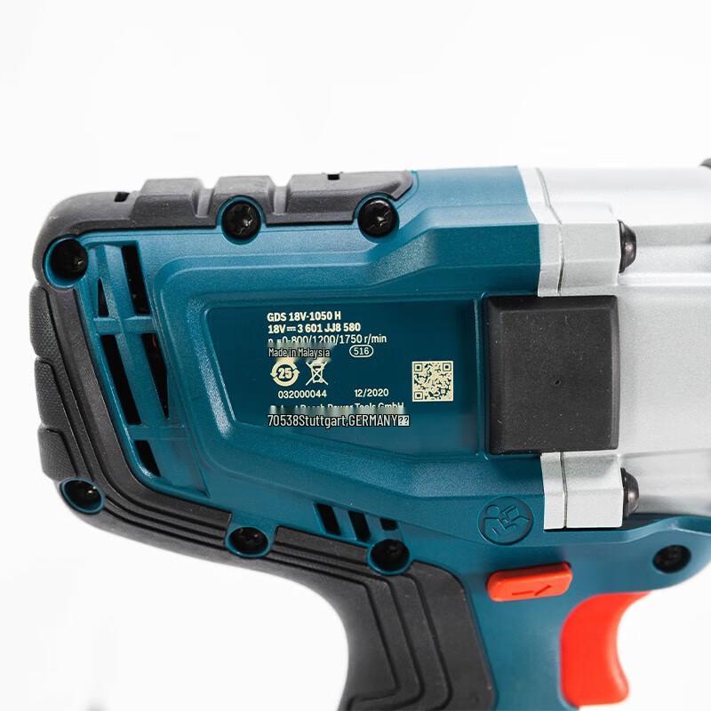 Bosch 18V Cordless Impact Wrench GDS18V-1050H CN plug (adapter included)